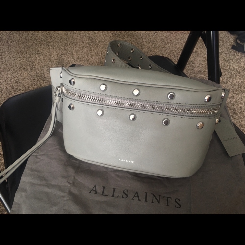 ALLSAINTS Leather Fanny Pack